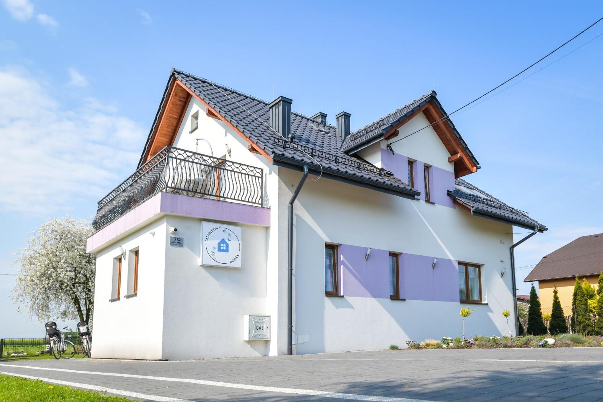 Lawendowy Domek Zator Przeciszow Buitenkant foto